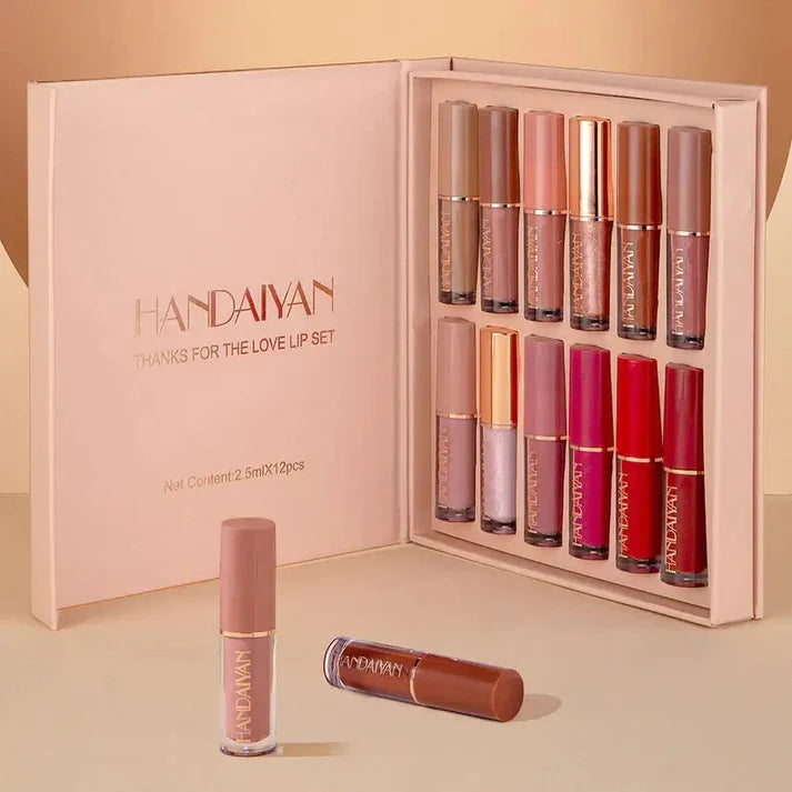 Transparent Lip Gloss Set