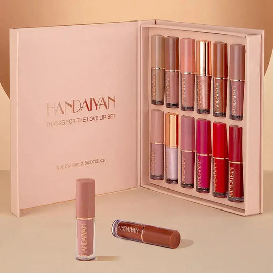 Transparent Lip Gloss Set